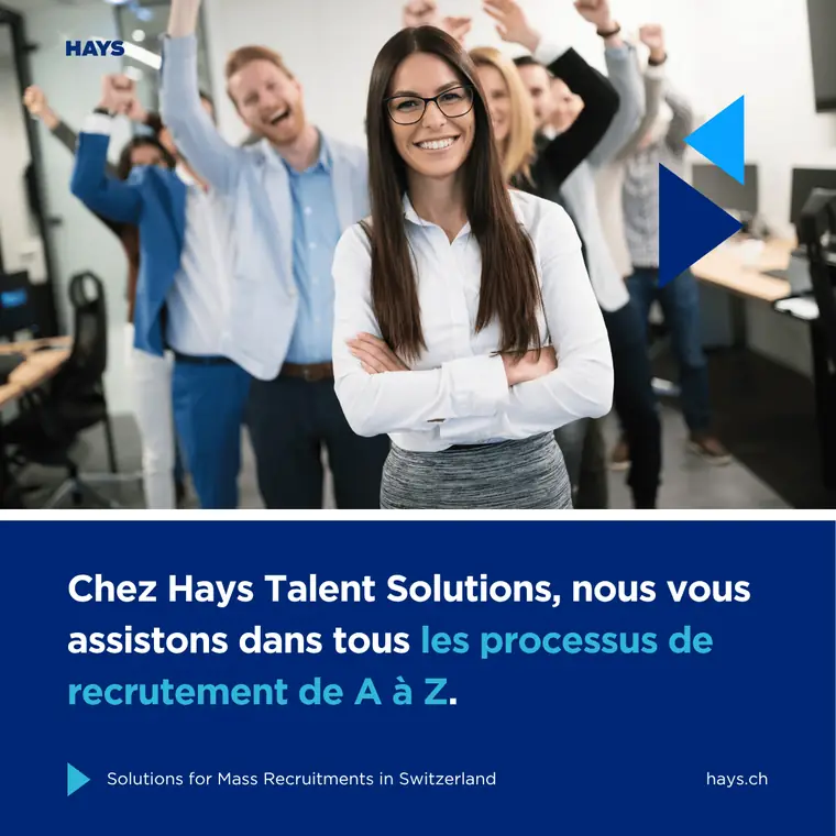 Publicité LinkedIn : Hays Talent Solutions prend en charge vos processus de recrutement de A à Z