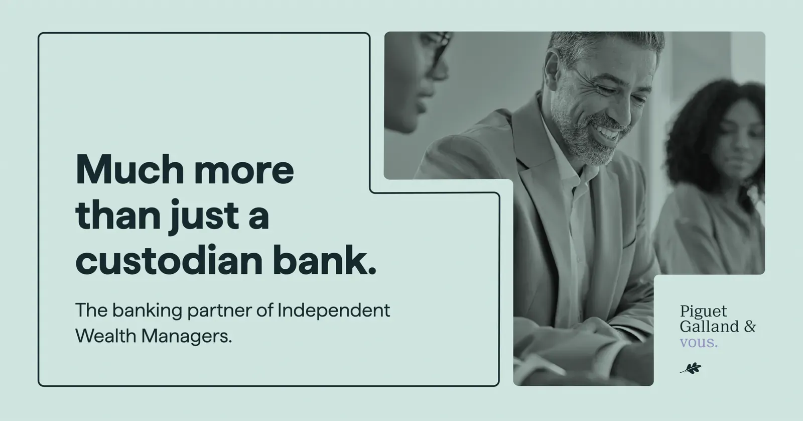 Piguet Galland LinkedIn post: “Much more than just a custodian bank”